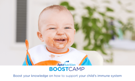 Healthy eating to support your baby’s immune system | AptaNutrition Parents' Corner | Boost Camp