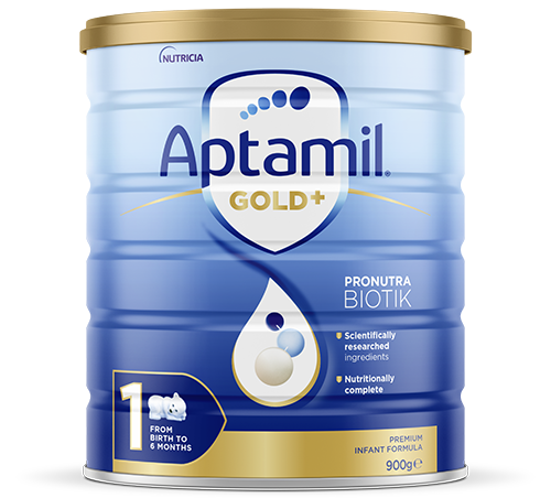 Aptamil - Gold Plus Pronutra Biotik Infant Formula - Stage 1 - Packshot