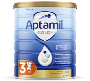 Aptamil - Gold Plus Pronutra Biotik Infant Formula - Stage 3 - FOP