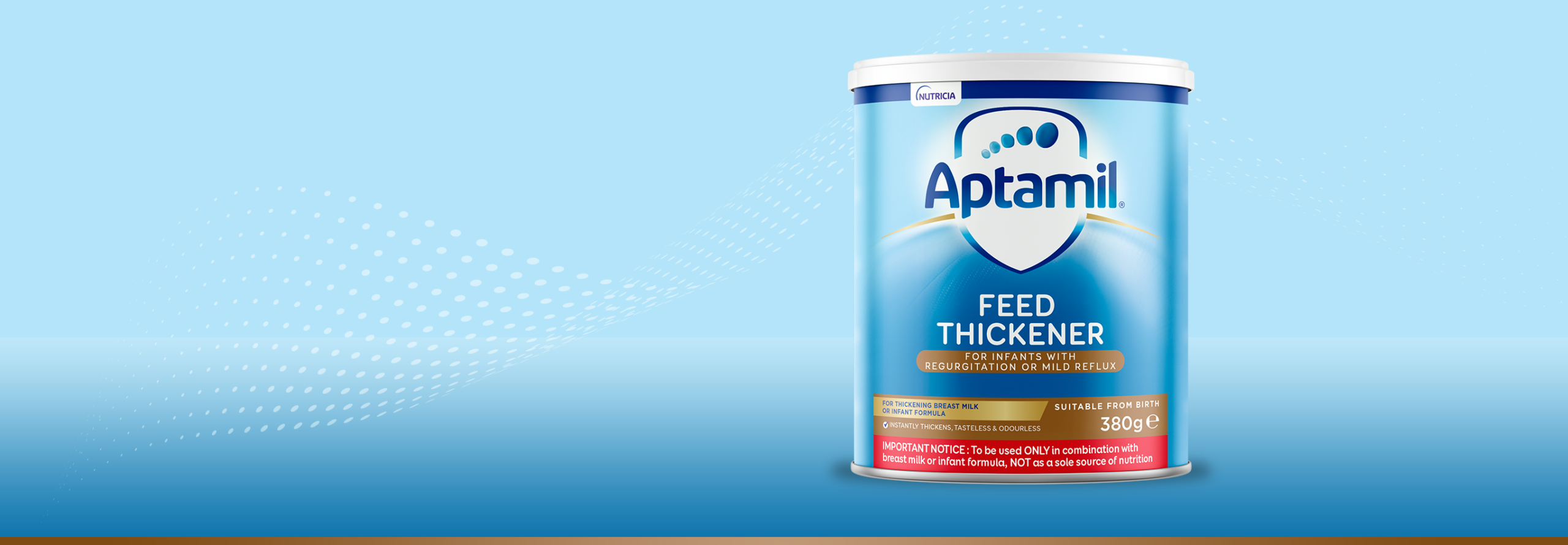 Aptamil Feed Thickener scoop size update