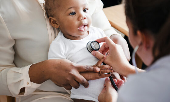 What happens when a baby is immunised?