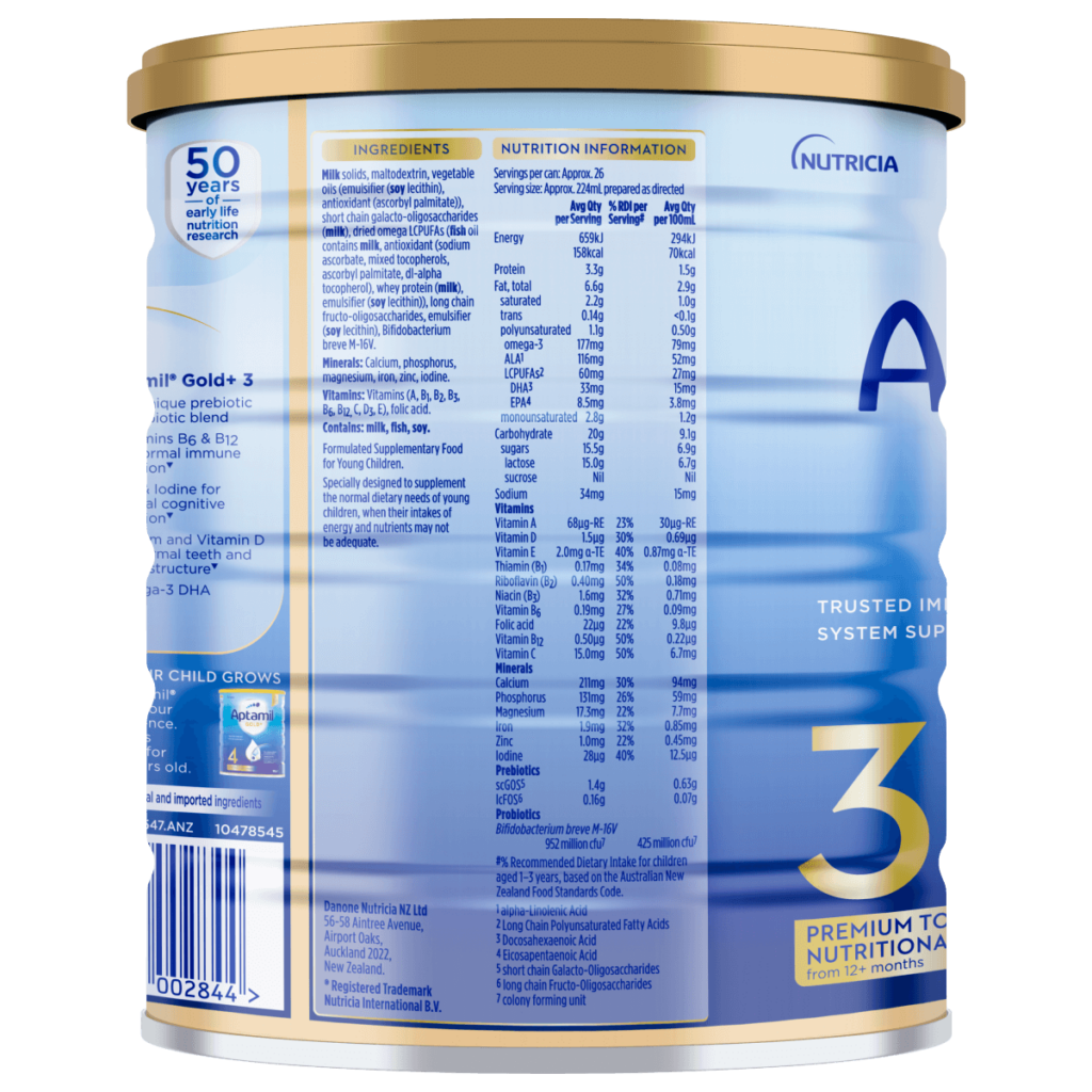 Aptamil Gold+ Stage 3 Premium Toddler Nutritional Supplement