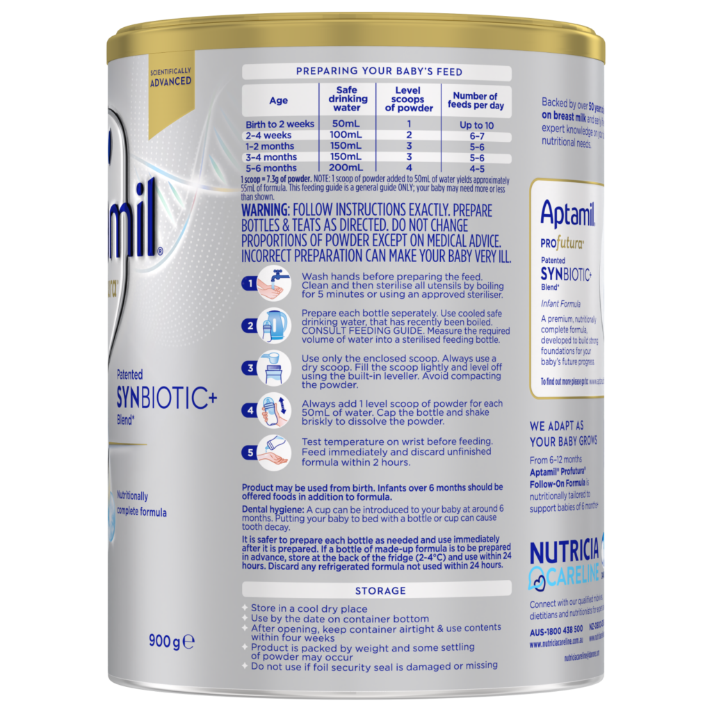 Nutricia Almiron Profutura 1 800gr - Milk for infants for healthy
