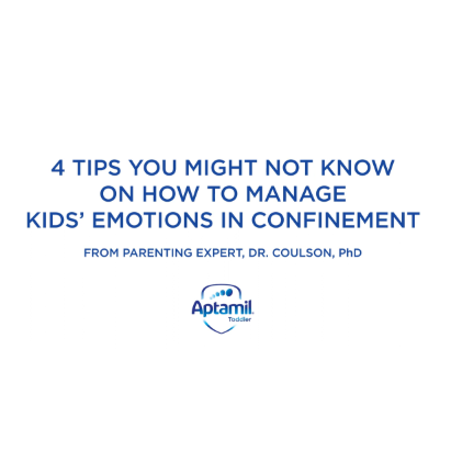 4 tips to manage kids’ emotions