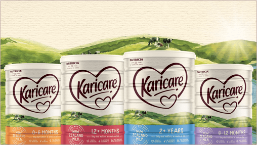 Karicare core products range