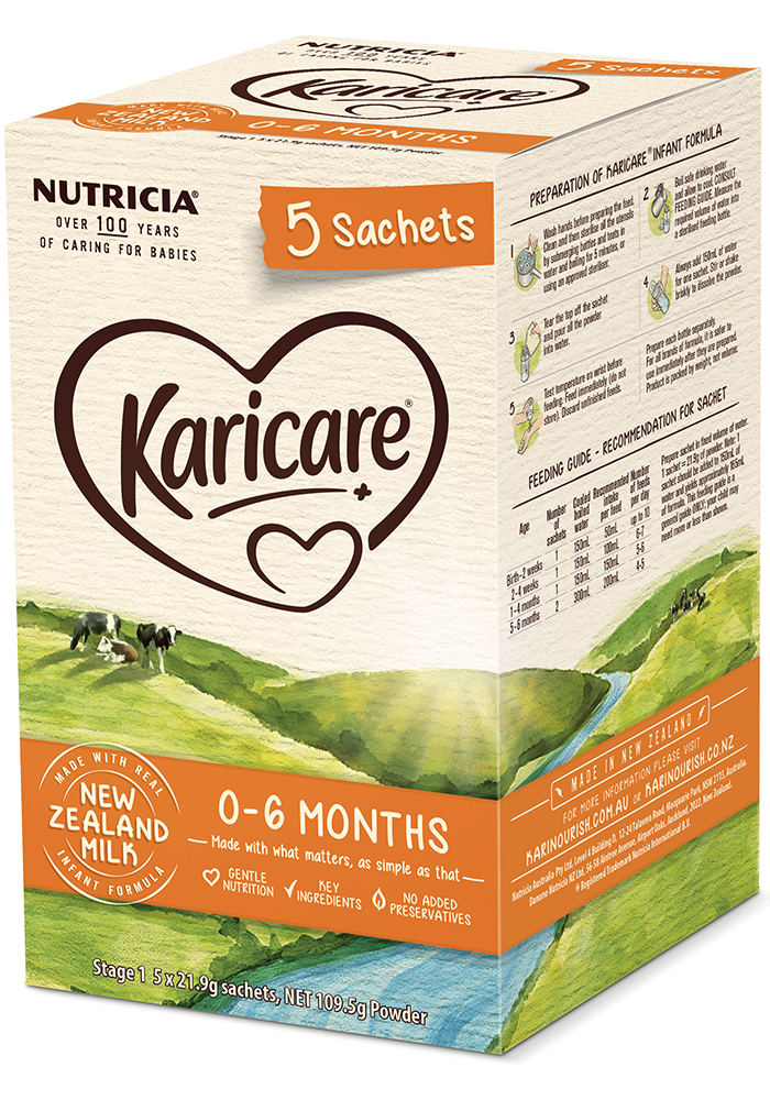 Karicare, Infant Formula Sachets, From 0 to 6 Months
