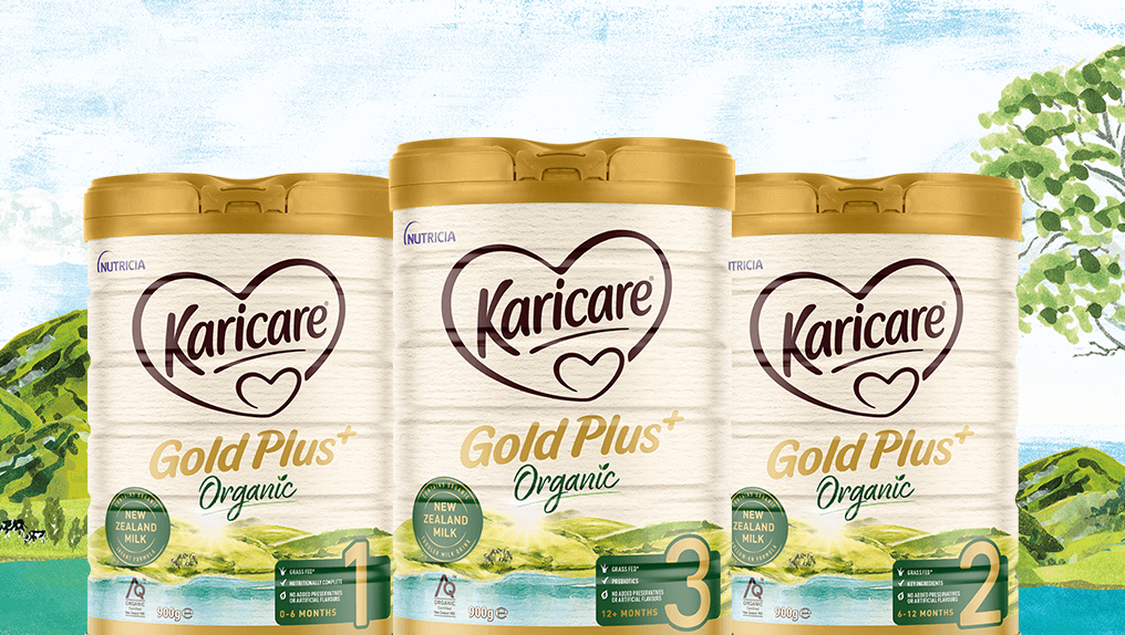 Karicare Gold+ Organic product range