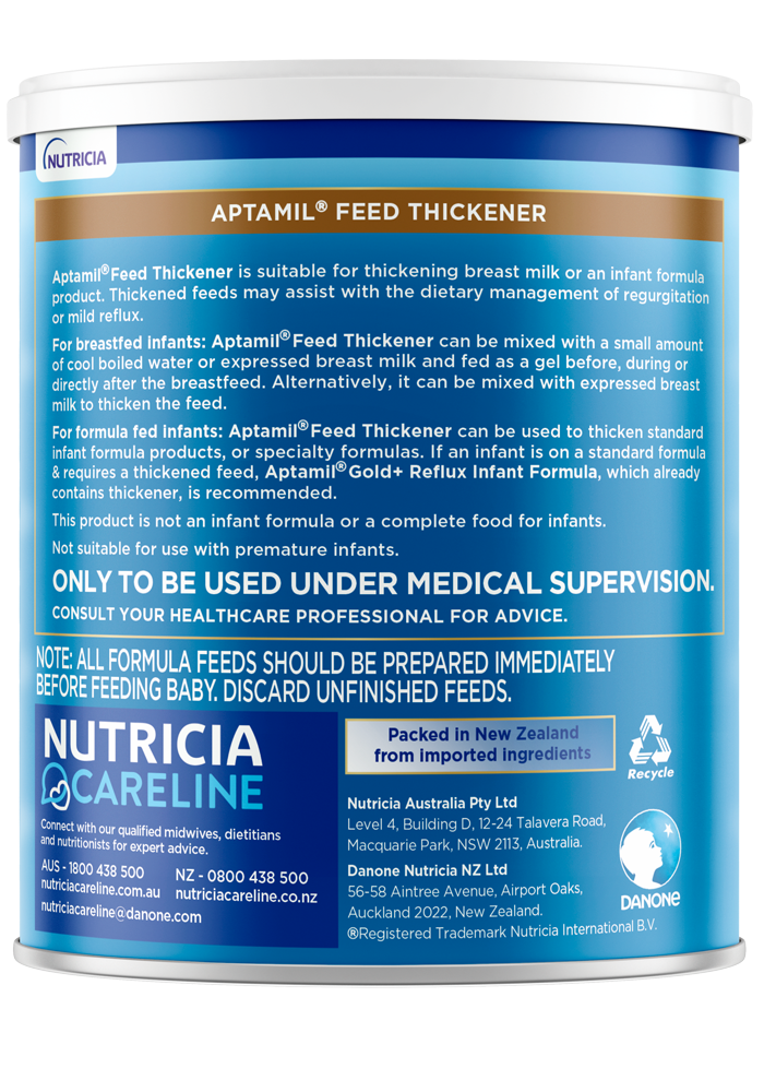 Aptamil Feed Thickener | Paediatrics Healthcare | Nutricia